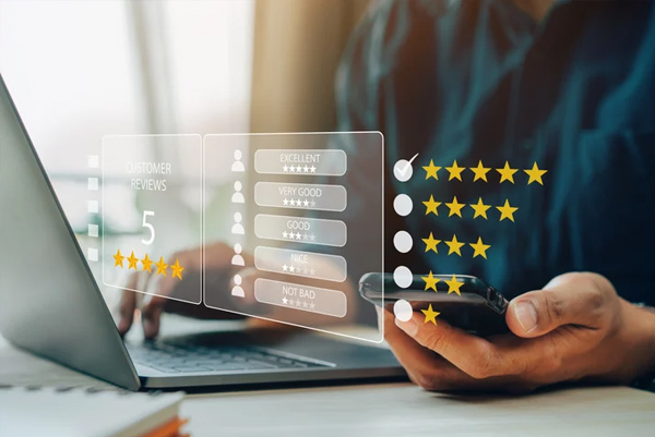Customer reviews and ratings