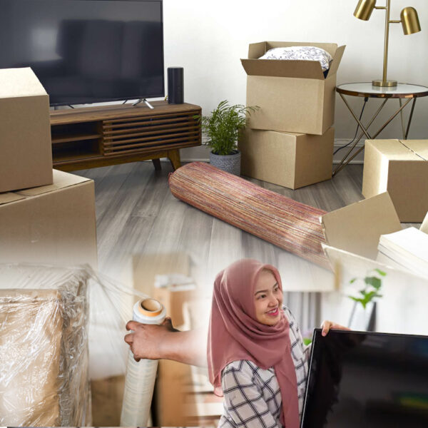 آموزش نحوه بسته بندی تلویزیون برای اسباب کشی